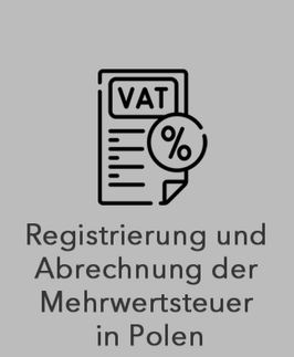Registrierung und Abrechnung der Mehrwertsteuer in Polen